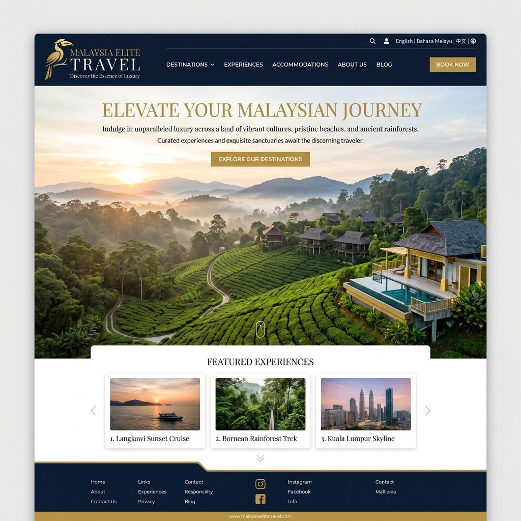 Tourism Web Platform (Malaysia)
